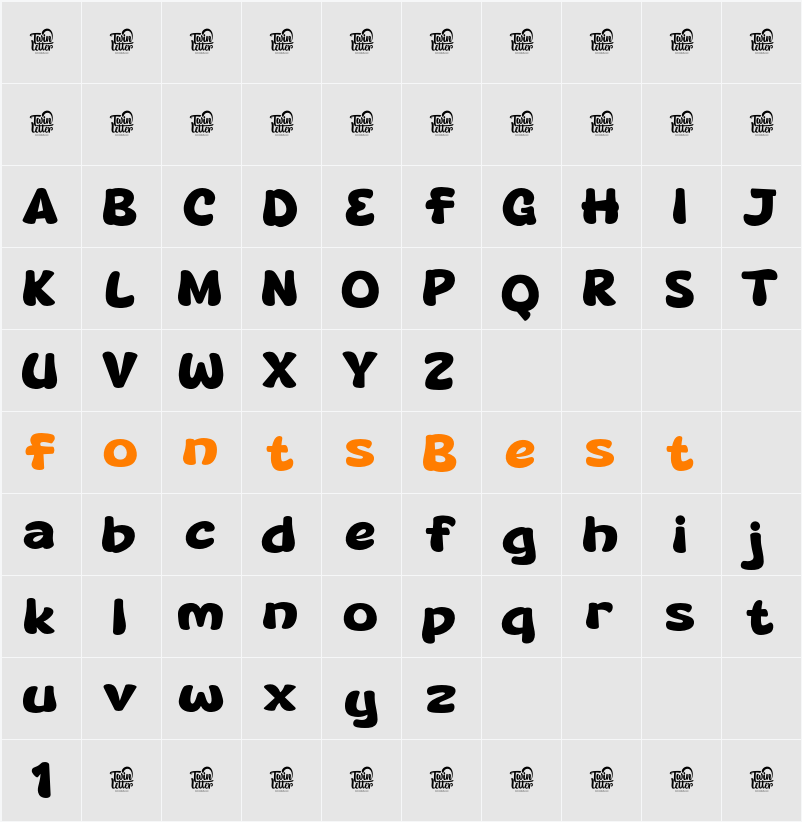 LIKEFU Trial Character Map