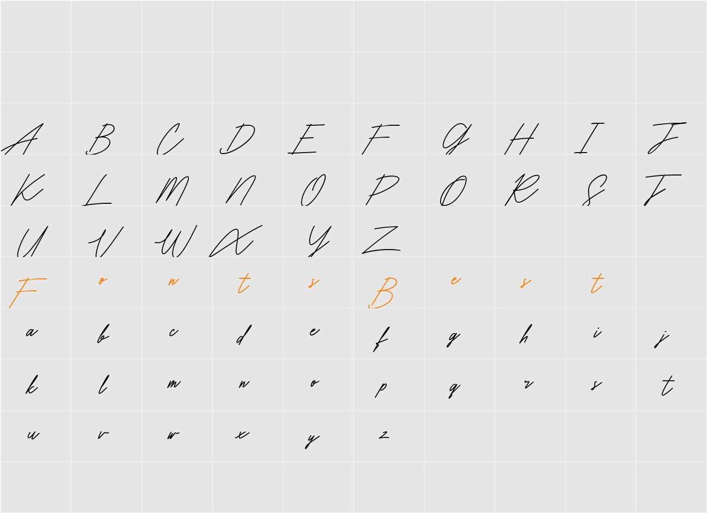 Amorisa Free Character Map