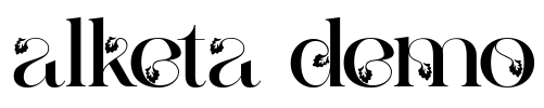 alketa demo Font Image
