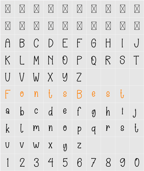 Magic Pumkins Character Map
