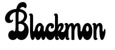 Blackmon Font Image
