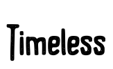 Timeless Font Image