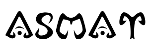 ASMAT Font Image