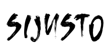SIJUSTO Font Image