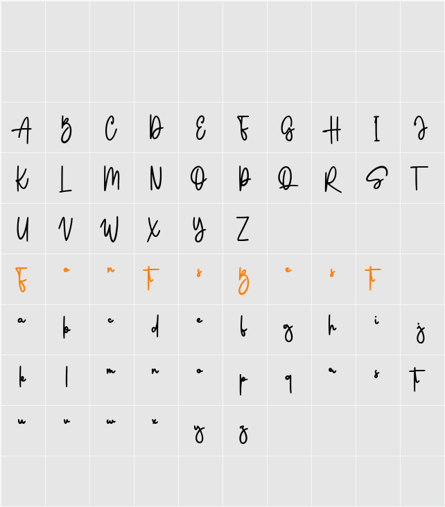 Allwish Honest Character Map