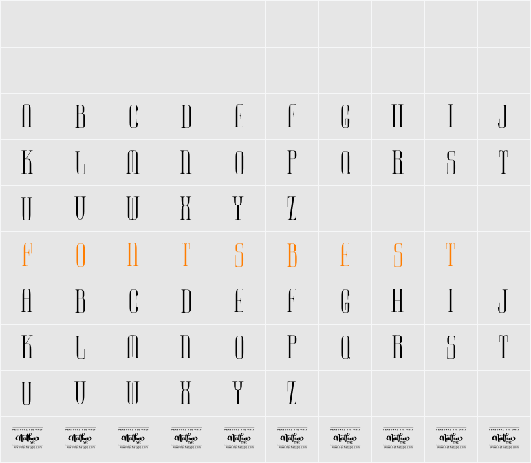 Star Castle Personal Use Character Map
