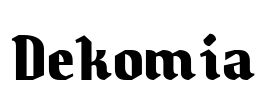Dekomia Font Image