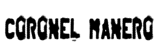 Coronel Manero Font Image