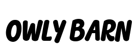 OWLY BARN Font Image