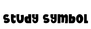 Study Symbol Font Image