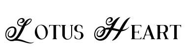 Lotus Heart Font Image