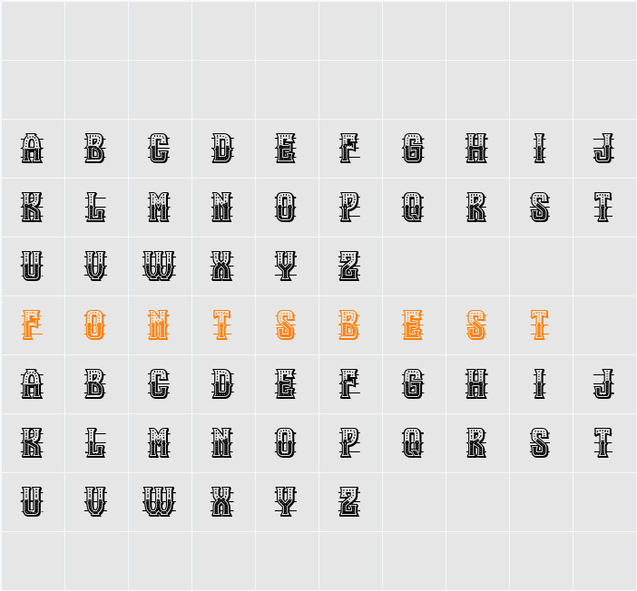 Sword Character Map