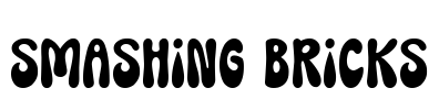 Smashing Bricks Font Image