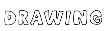 DRAWING Font Image