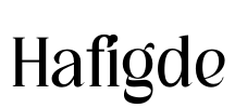 Hafigde Font Image