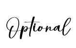 Optional Font Image