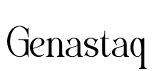 Genastaq Font Image