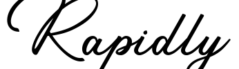 Rapidly Font Image