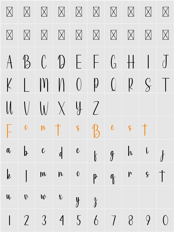 Santtiago Character Map