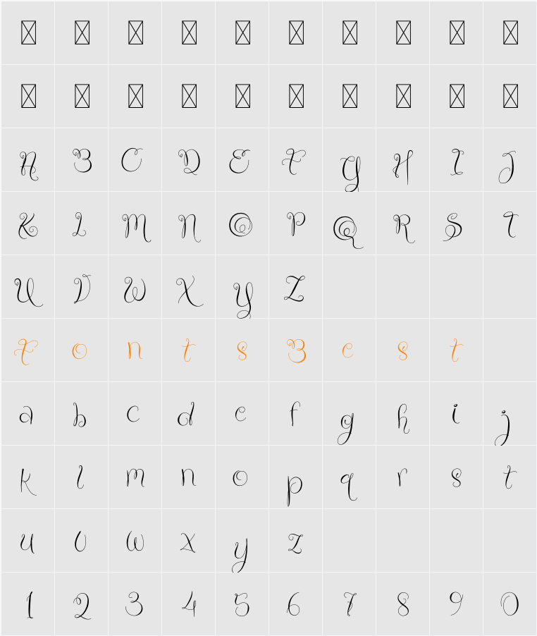 Tiny Foxy - Free Trial Character Map