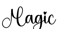 Magic Font Image