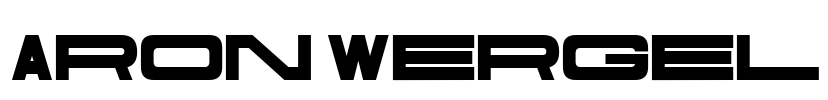 Aron Wergel Font Image
