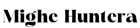 Mighe Huntera Font Image