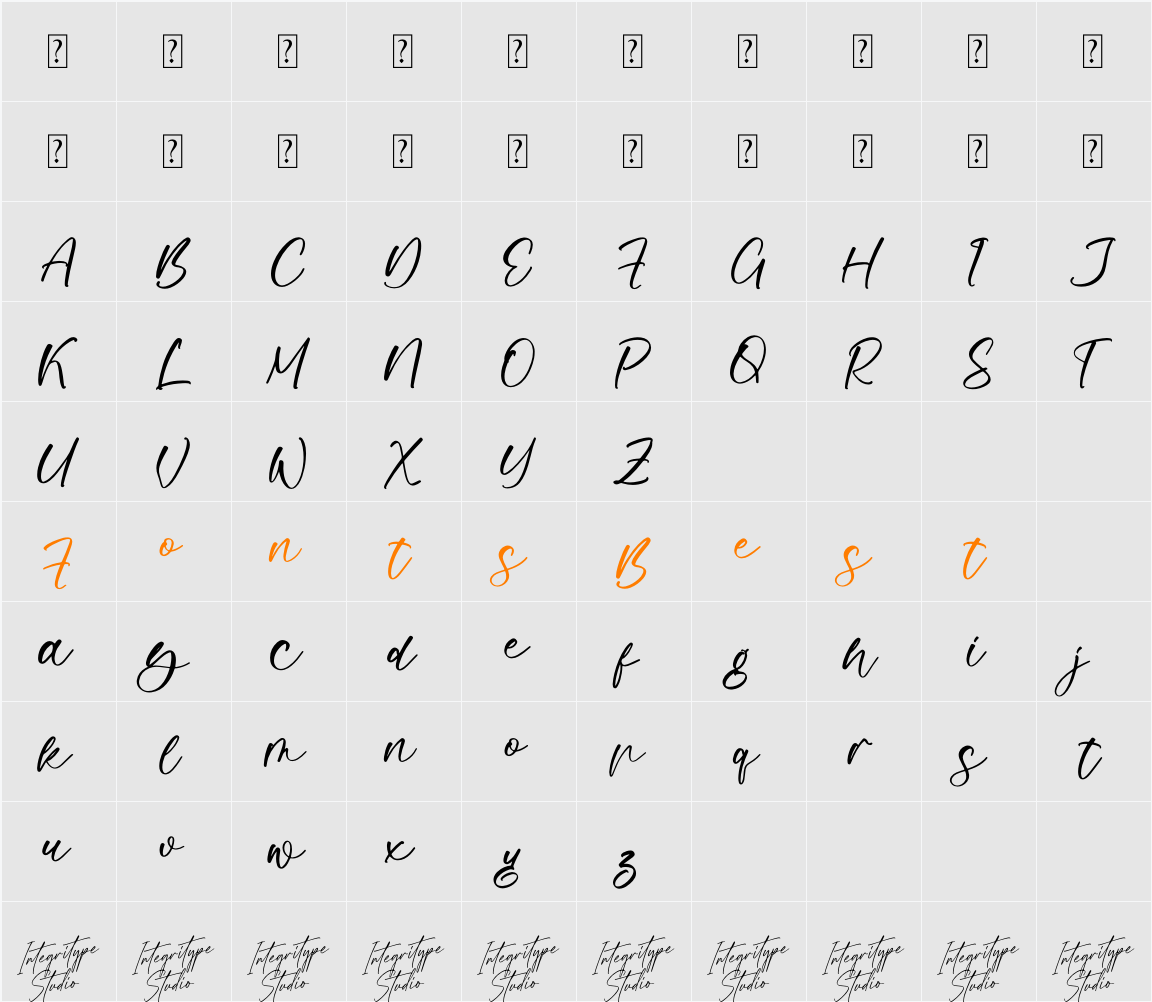 Moltaris Rabbit DEMO VERSION Character Map
