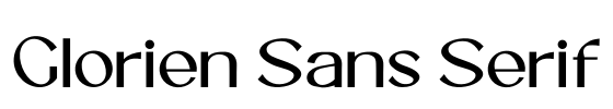 Glorien Sans Serif Font Image