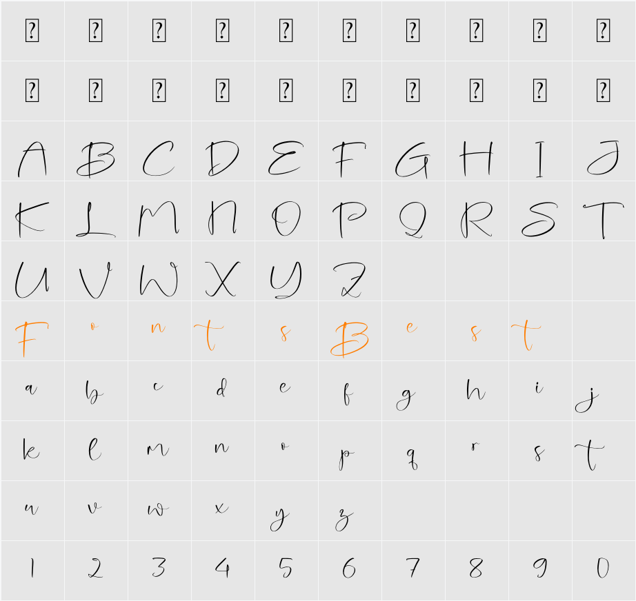 Thandeliss Paulin Character Map