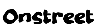Onstreet Font Image
