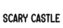 Scary Castle Font Image
