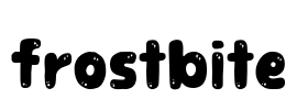 Frostbite Font Image
