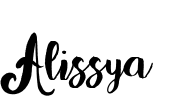 Alissya Font Image