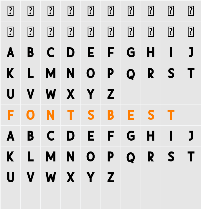 Museful Character Map