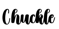 Chuckle Font Image
