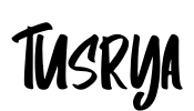 Tusrya Font Image