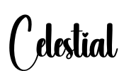Celestial Font Image