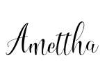 Amettha Font Image