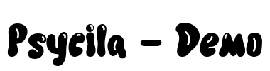 Psycila - Demo Font Image