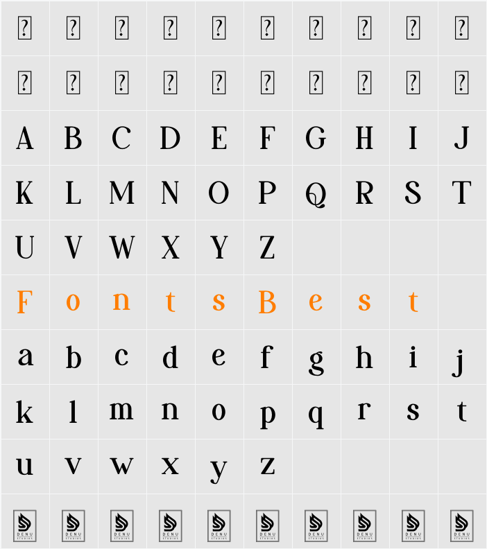 Reihard Sejenak Character Map