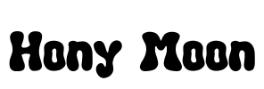 Hony Moon Font Image