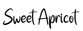Sweet Apricot Font Image