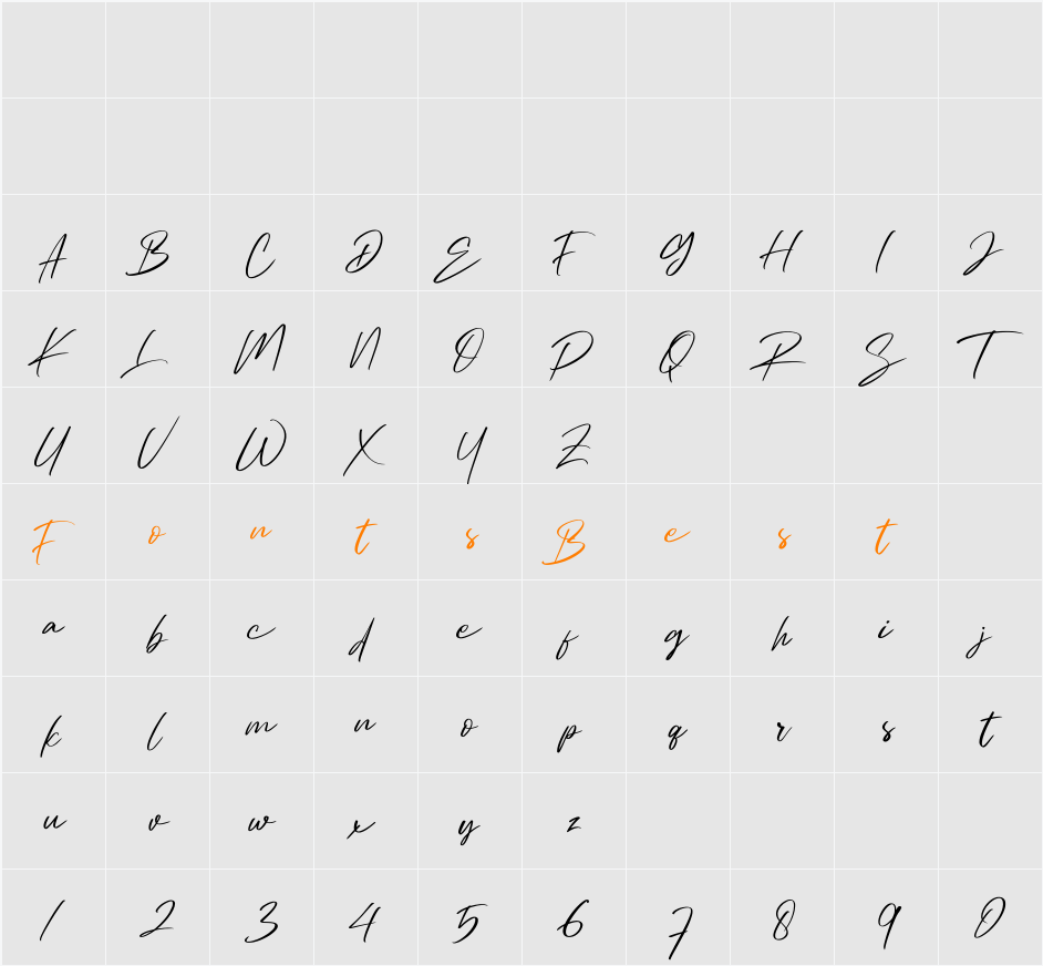 Ambitive Character Map