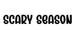 Scary Season Font Image