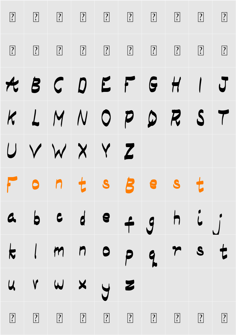 Aksioma Character Map