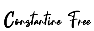 Constantine Free Font Image