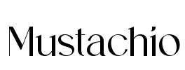 Mustachio Font Image