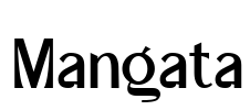 Mangata Font Image