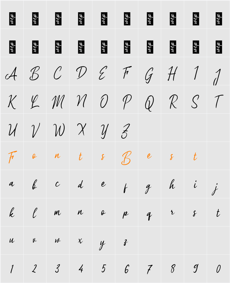 j Jasa Guru Character Map